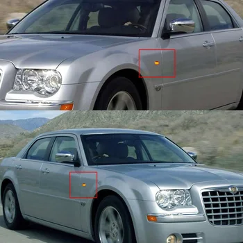 2 adet Led Yan İşaretleyici İşık Chrysler 200 2007-2016 İçin Chrysler 300 05-06 İçin Chrysler Sebring 2007-20017 Chrysler Town İçin 5