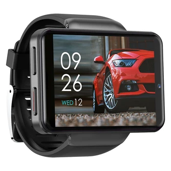 2022 DM101 akıllı izle erkekler 4G Android Çift Kamera 2080mAh Pil Wifi GPS Büyük Ekran Smartwatch Google Android ıOS için