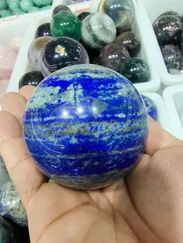 3-8cm Doğal Yuvarlak Lapis Lazuli Taş Kuvars Küre Kristal Reiki Cilalı Mavi Taşlar Topu Ev Dekorasyon Hediyelik Eşya Hediyeler