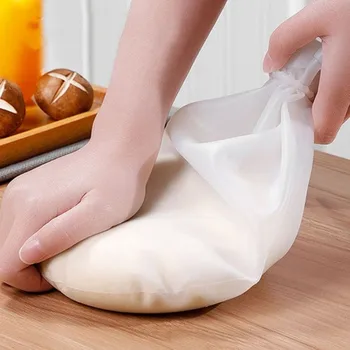 3 kg / 6 kg silikon yoğurma çanta hamur yoğurma makinesi un çanta çok fonksiyonlu ekmek pasta pizza pişirme mutfak aracı 1