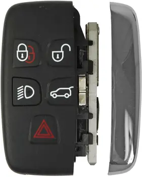 Anahtar kanal 1 ADET Araba itmeli anahtar LandRover RR Discovery Spor ABD LR4 Jaguar XF XE XJ akıllı anahtar Acil Bıçak HU100R Bıçak 1