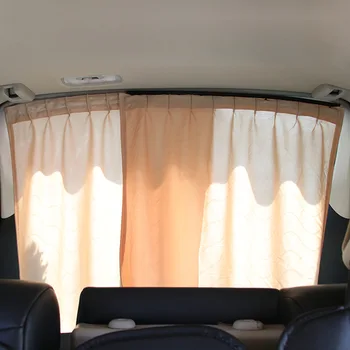 Araba Perdeleri Pencere Tonları UV Koruma Otomatik Gizlilik Gölge Valances Yan Pencere için Evrensel Cam Güneşlik