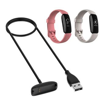 B03F Güç Adaptörü Fitbit Inspire 2 için USB Şarj Cradle Kablo Dock Montaj Braketi Standı Smartwatch Şarj Cihazı