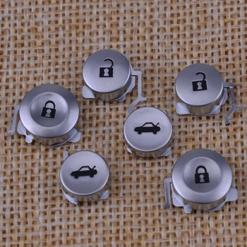 CITALL Yeni 2 Pairs 3 Düğmeler Araba Uzaktan anahtar düğmeler FOB Kiti Yedek Aksesuarlar için Fit Honda Civic Accord Caz CRV HRV 0