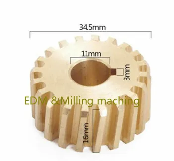 CNC Freze Makinesi Parçası B08 Besleme Bakır Değirmen Sonsuz Dişli Bridgeport Mill Aracı 1