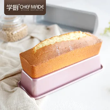 Chefmade Gül Altın Tost Pan Dikdörtgen ekmek kalıbı Pound Kek Katı Alt Peynir ekmek kalıbı yapışmaz Pişirme Kalıp