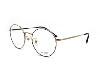Danimarka marka reçete gözlük, erkek titanyum miyopi gözlük çerçevesi, erkek ve kadın ultra hafif oval gözlük MY9-008