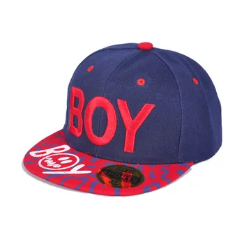 Doitbest 2-8 yaşında Gülen ERKEK Çocuk beyzbol şapkası Hip Hop Yaz nakış çocuklar güneş şapkası Erkek Kız Kapaklar snapback şapka 5