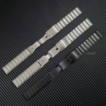 HUAWEİ İZLE GT 3 Paslanmaz Çelik Band Watchband 46mm 42mm GT3 / GT 2 GT2 Pro Metal Kayış Bilezik Bileklik Aksesuarları
