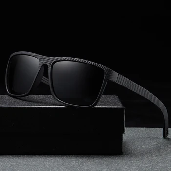 Klasik Moda Polarize Güneş Gözlüğü Erkekler Marka Tasarımcısı Kare Gözlük Kadın Sürüş güneş gözlüğü Erkek Spor UV400