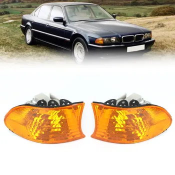 Köşe ışıkları Park Lambaları Çifti BMW 7 Serisi E38 1999-2001 beyaz 1