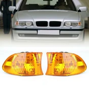 Köşe ışıkları Park Lambaları Çifti BMW 7 Serisi E38 1999-2001 beyaz 2