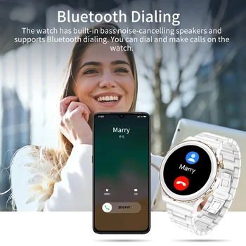 LIGE 2022 yeni akıllı izle Kadın moda Smartwatch NFC Bluetooth Çağrı Saatler Android Samsung Galaxy Aktif Kız Arkadaşı Hediye 2