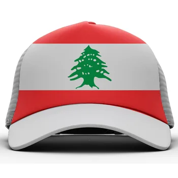 LÜBNAN erkek dıy ücretsiz özel ad lbn unisex şapka ulusal bayrak lb cumhuriyeti arapça arap lübnan ülke baskı fotoğraf beyzbol şapkası 0