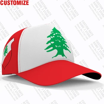 LÜBNAN erkek dıy ücretsiz özel ad lbn unisex şapka ulusal bayrak lb cumhuriyeti arapça arap lübnan ülke baskı fotoğraf beyzbol şapkası 3