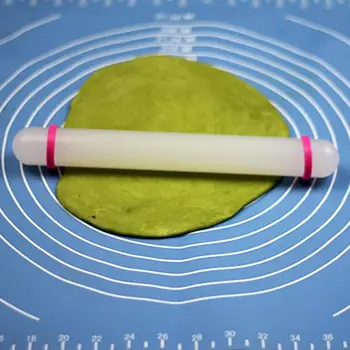 Plastik Beyaz yapışmaz Glide Fondan Oklava Fondan Kek hamur açma makinesi Dekorasyon Kek Rulo