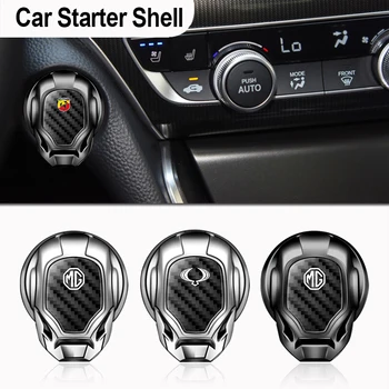 Yeni Araba Motor Çalıştırma Durdurma Anahtarı düğme kapağı Dekoratif Basma Düğmesi Mazda 2 3 5 6 Axela Atenza Allegro CX3 Araba Aksesuarları