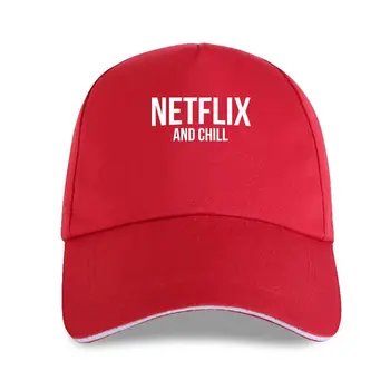 Yeni Netflix Ve Chill Komik Şaka Trend Premium Kalite T-Beyzbol şapkası-5xl'ye Kadar