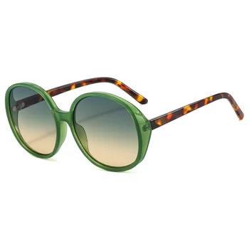 Yeni Retro Yuvarlak Güneş Kadınlar Marka Tasarım Oval Kadın Gözlükleri Óculos De Sol Feminino Lunette Soleil UV400 Gafas