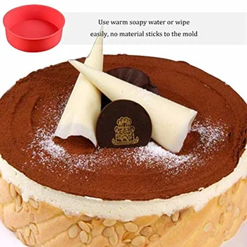 Yuvarlak Dikdörtgen Silikon Kalıp fırın tepsisi 12 Fincan şeklinde Pasta Muffin Kek Kalıbı Pişirme Aksesuarları Silikon Kalıplar 4