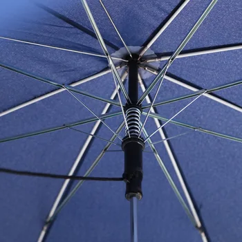 Yüksek Kaliteli Uzun saplı İki kutuplu Çift Şemsiye Erkekler Yağmur Kadın Yarı Otomatik İş Hediye Şemsiye Rüzgar Geçirmez Güneş şemsiyeleri 5