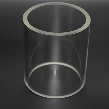 Yüksek borosilikat cam tüp yüksek sıcaklık ve yüksek basınçlı asit ve alkali boru hattı özel cam silindir 0