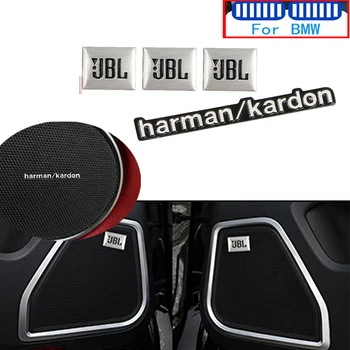 araba iç sticker 3D UBL harman/kardon - ses çıkartmaları Bmw E46 E39 E38 E90 E60 Z3 Z4 X3 X5 X6