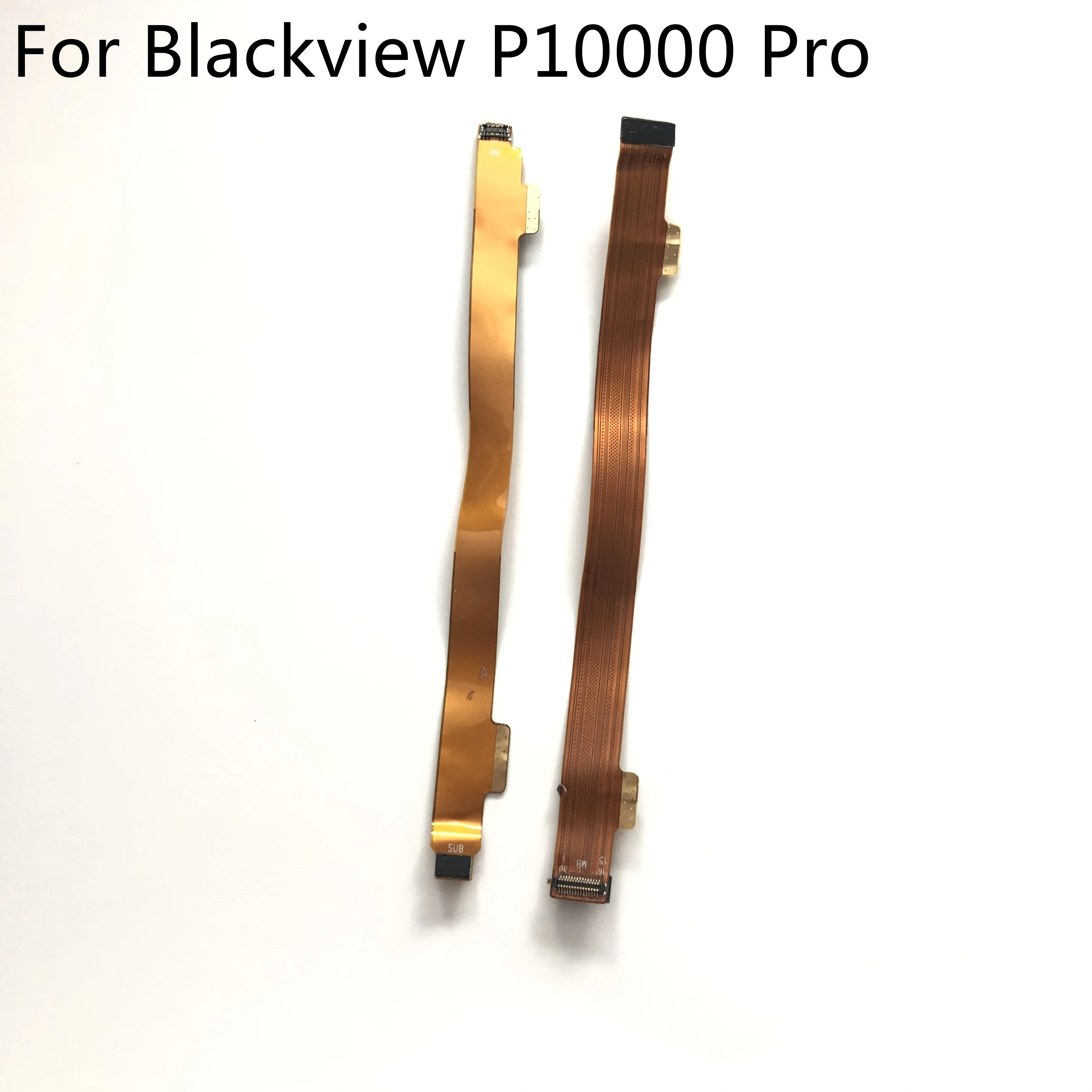 Blackview P10000 Pro Kullanılan Orijinal USB Şarj Kurulu Mot herboard FPC Blackview P10000 Pro MTK6763 2160x1080 Akıllı Telefon