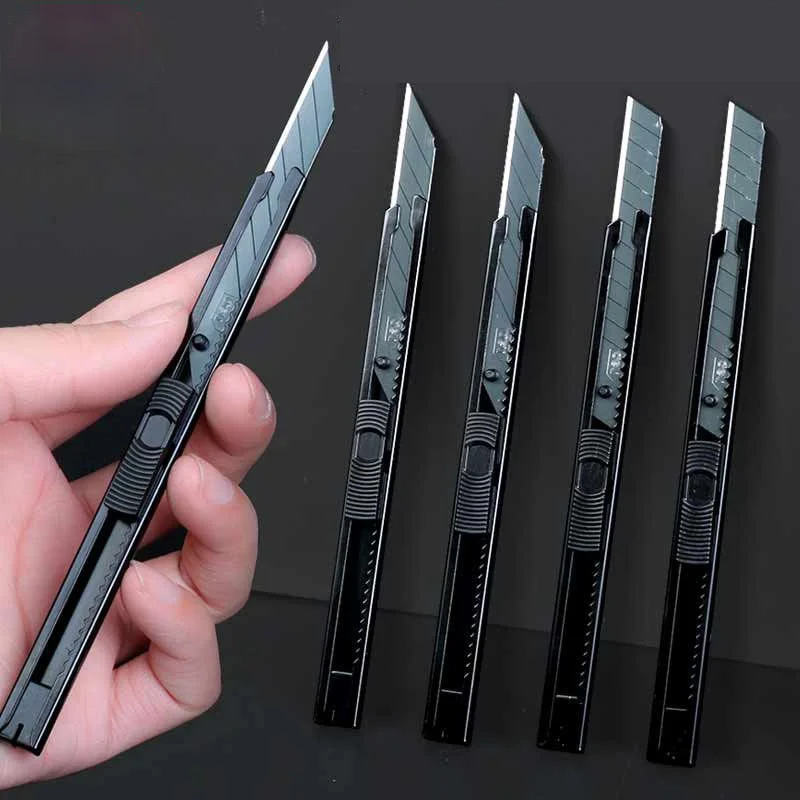 Yeni Maket Bıçağı Küçük 30 Derece Maket Bıçağı Duvar Kağıdı Bıçak Çakı Taşınabilir Mini Sanat Metal Kesme Filmi Oyma Bıçağı