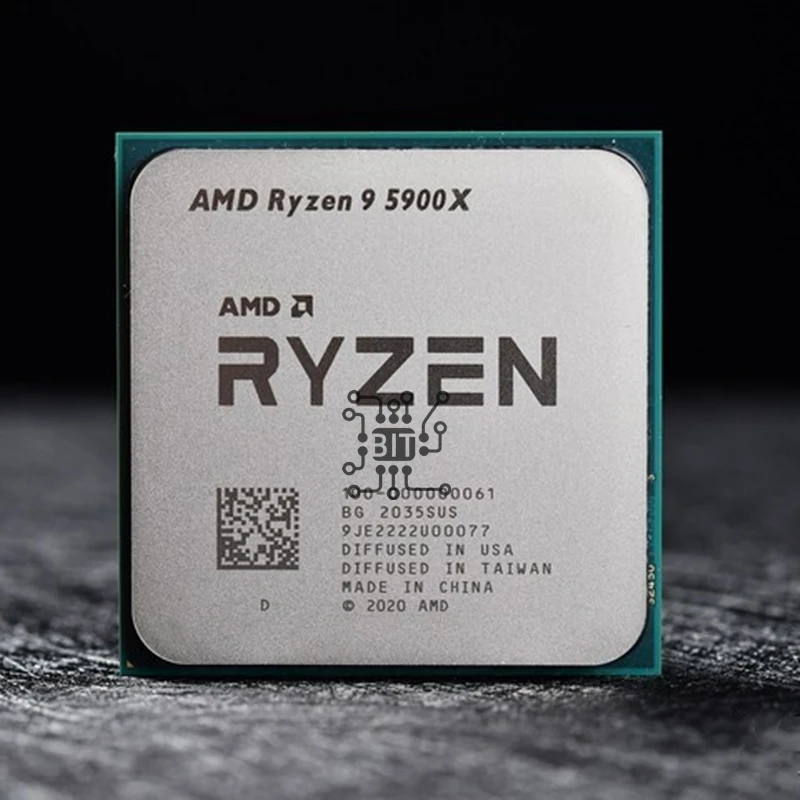 AMD Ryzen 9 5900X R9 5900X3. 7 GHz Oniki Çekirdekli 24 İplik CPU İşlemci 7NM L3 = 64M 100-000000061 Soket AM4