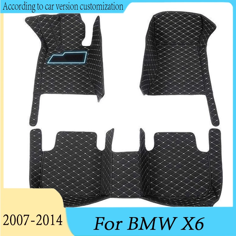 Araba Paspaslar BMW X6 2014 2013 2012 2011 2010 2009 2008 2007 Özel Kilim Oto İç Aksesuarları Araba Styling Halı