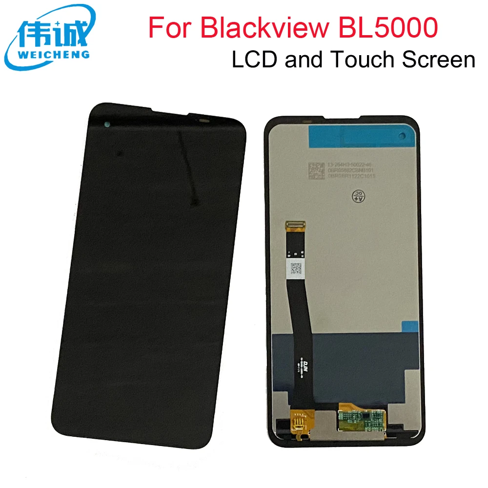 6.36 inç Blackview BL5000 dokunmatik LCD ekran Ekran Montaj Onarım Orijinal Test LCD Blackview BL5000 Ekran