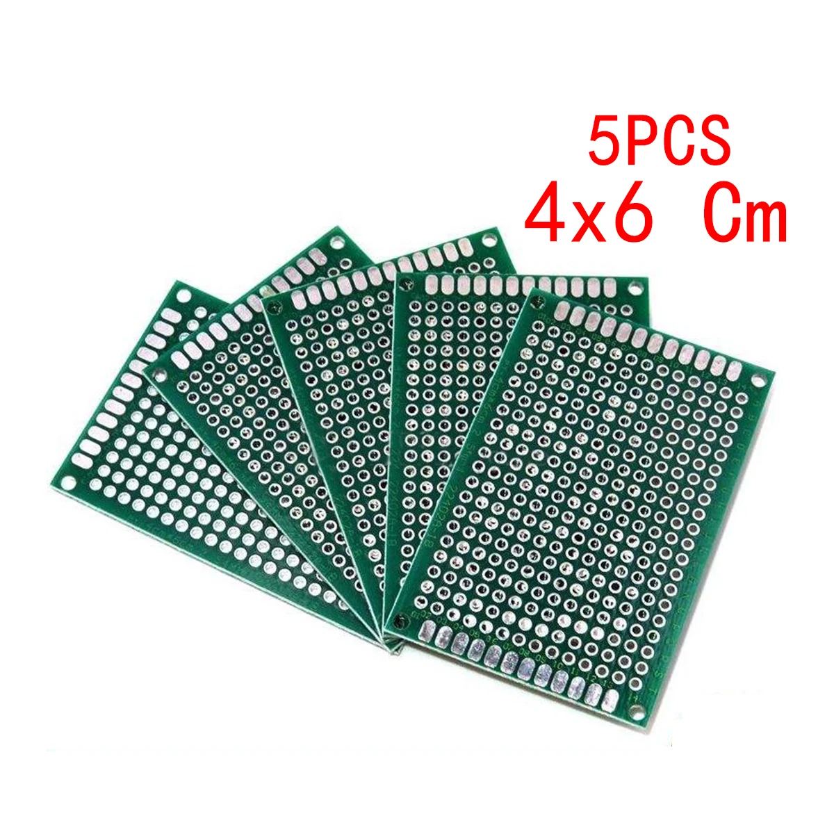 PCB kartı 4x6 Cm Evrensel Baskılı devre 4 * 6 Çift Taraflı Prototip PCB Plaka 40 * 60mm Arduino Deney İçin Bakır Levha