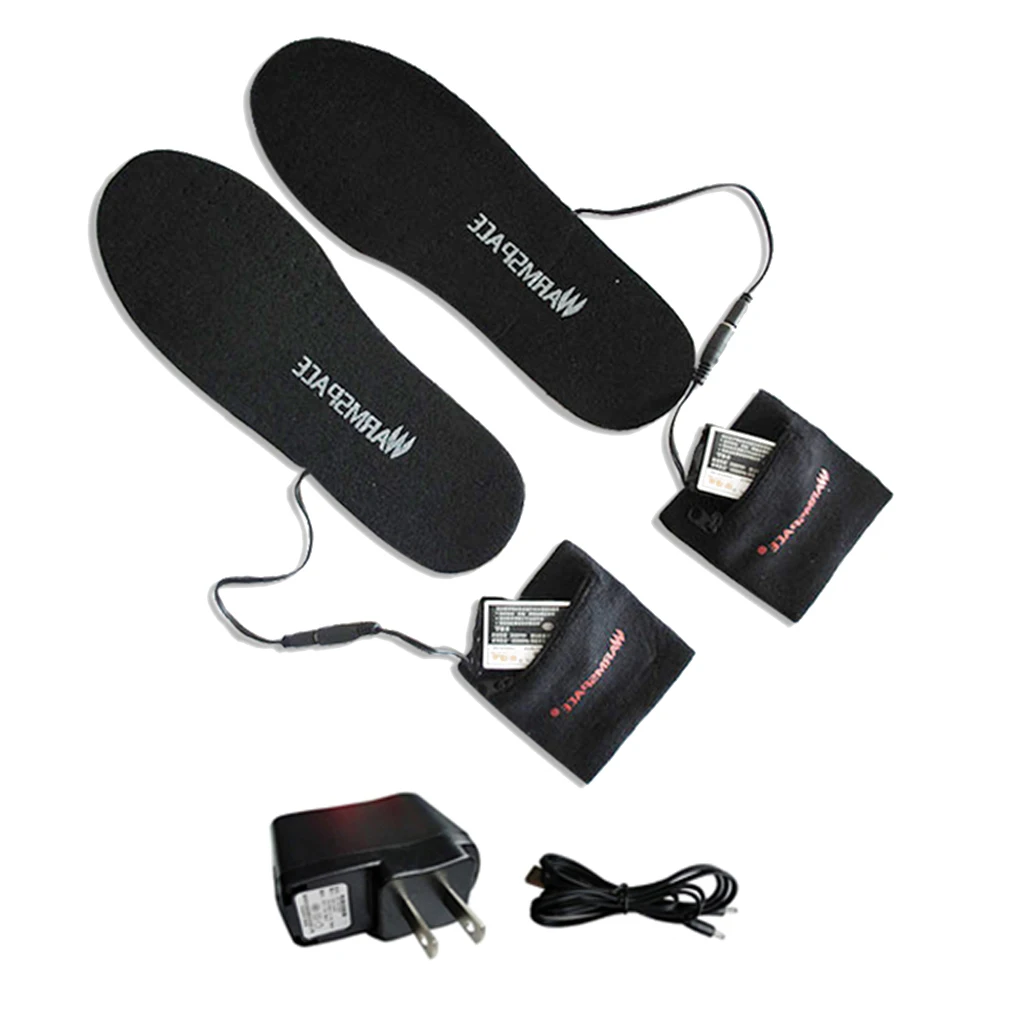 1 Çift USB ısıtmalı Ayakkabı Tabanlık Ayak sıcak Çorap Pad Mat elektrikli ısıtma Tabanlık yıkanabilir Sıcak Termal Kış Astarı Unisex