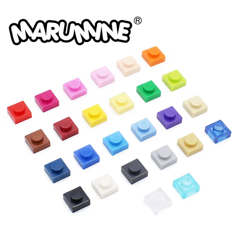 MARUMINE 3024 Plaka 1x1 3D Yapı Taşları Piksel Boyama Çocuk Geliştirme Eğitim İnşaat Seti Kızlar Ve Erkekler İçin