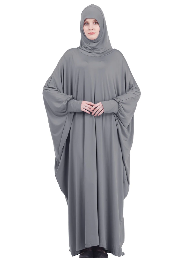Namaz Elbise Kadın Ramazan İslam Giyim Resmi Müslüman Konfeksiyon Kapşonlu Dubai Türkiye Namaz Uzun Jurken Abaya Başörtüsü Kimono