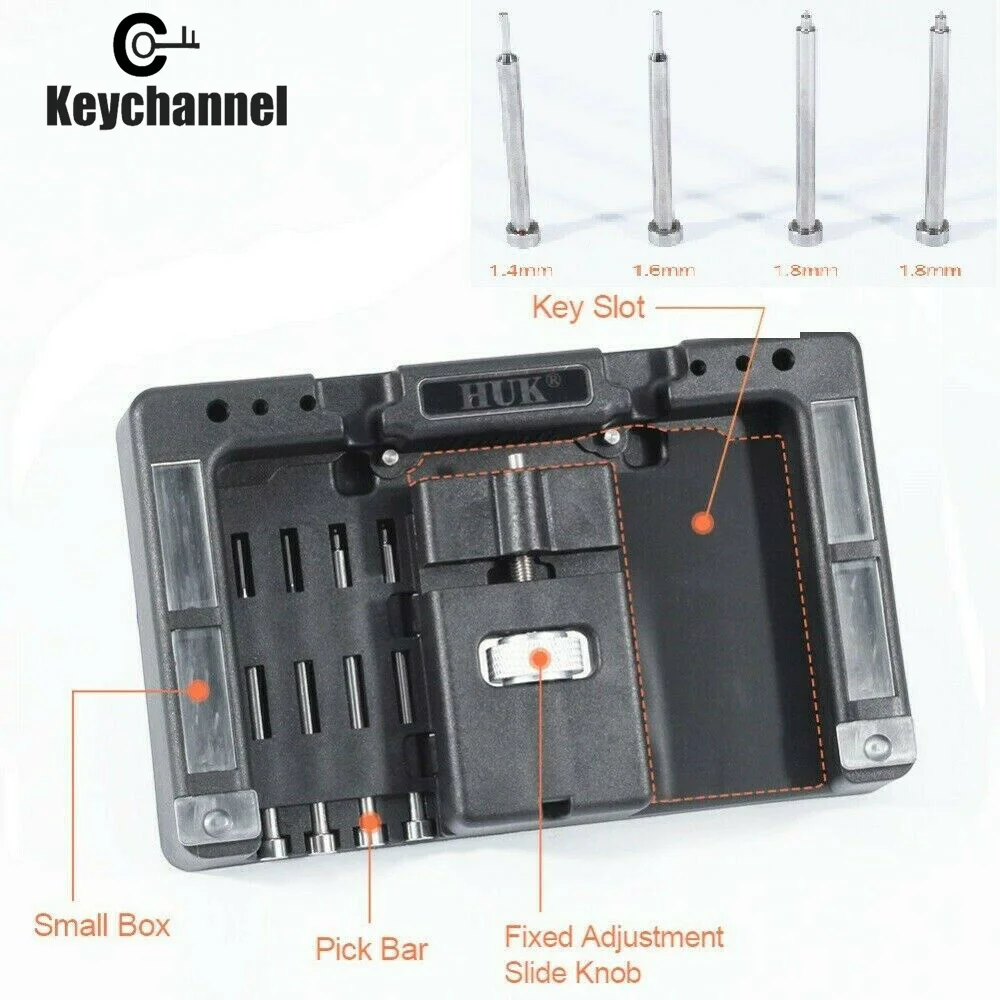 Keychannel 1 ADET HUK Anahtar Sabitleme Aracı Flip Anahtar Yardımcısı Flip-anahtar Pin Sökücü Çilingir Aracı KEYDIY XHORSE VVDI Remoe Düzeltme Pimi 0