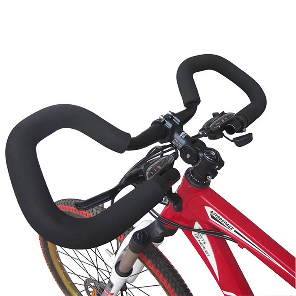 Bisiklet Gidon Dağ Yol Bisikleti 25.4 / 31.8 * 580mm Alüminyum Yol Bisikleti Gidon İstirahat Bisiklet Gidon Bisiklet Aksesuarları