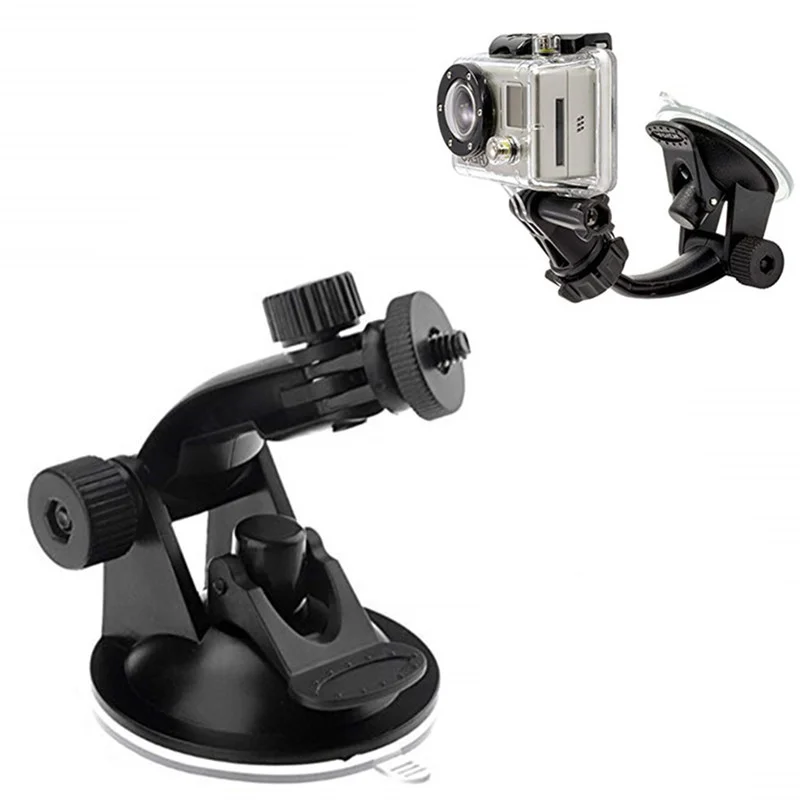 Vantuz gopro hero9 8 7 6 5 yi2 eylem kamera Cam Kamera Tripod Braketi Dağı araç tutucu cam monopod tutucu holding