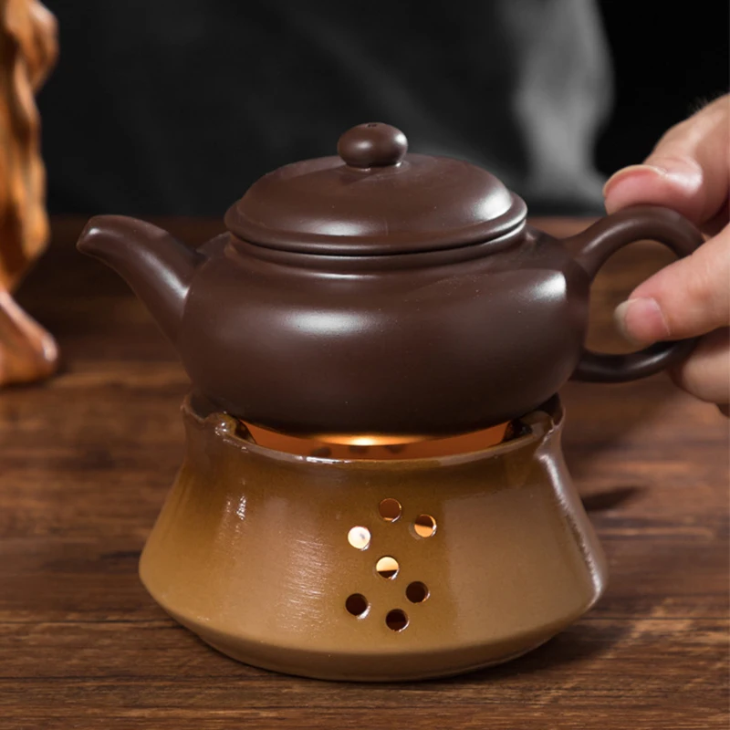 Y Japon tarzı çay ısıtıcı Mum ısıtma yağ yakıcı uçucu yağ Aromaterapi soba seramik demlik difüzör yılbaşı Hediyeleri 0