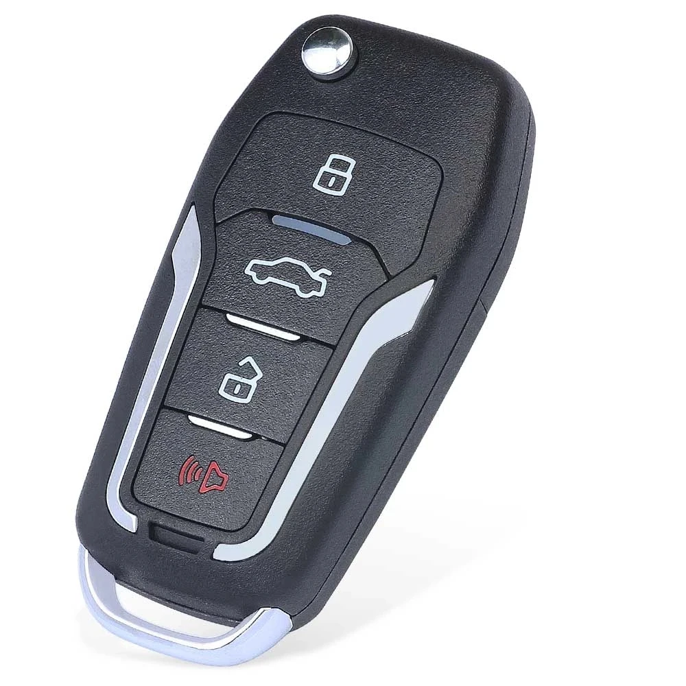 Keyecu Yükseltilmiş Çevirme Uzaktan Araba Anahtarı Fob 4 Düğme 433MHz 4D60 Çip Subaru Legacy Outback 2014 için 2013 2012 2011 2010 CWTWB1U766 1