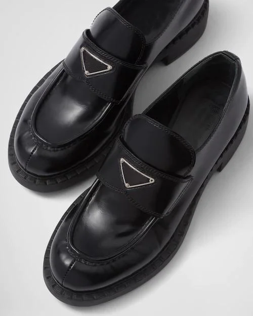 Kadın Ayakkabı Milano Fırçalanmış Deri Makosenler Siyah 1