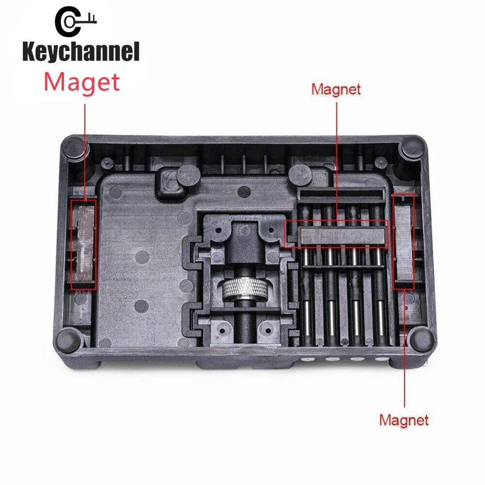 Keychannel 1 ADET HUK Anahtar Sabitleme Aracı Flip Anahtar Yardımcısı Flip-anahtar Pin Sökücü Çilingir Aracı KEYDIY XHORSE VVDI Remoe Düzeltme Pimi 1