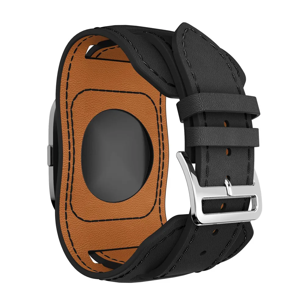 Yedek Fitbit versa Bantları deri kayışlar Bant Değiştirilebilir Smartwatch Spor kol saati Bandı toka Askısı İle 1