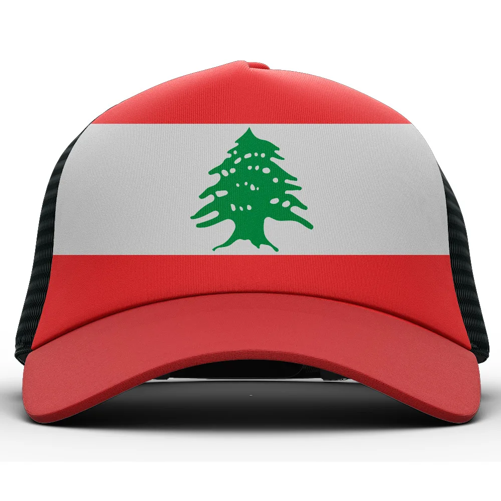 LÜBNAN erkek dıy ücretsiz özel ad lbn unisex şapka ulusal bayrak lb cumhuriyeti arapça arap lübnan ülke baskı fotoğraf beyzbol şapkası 2