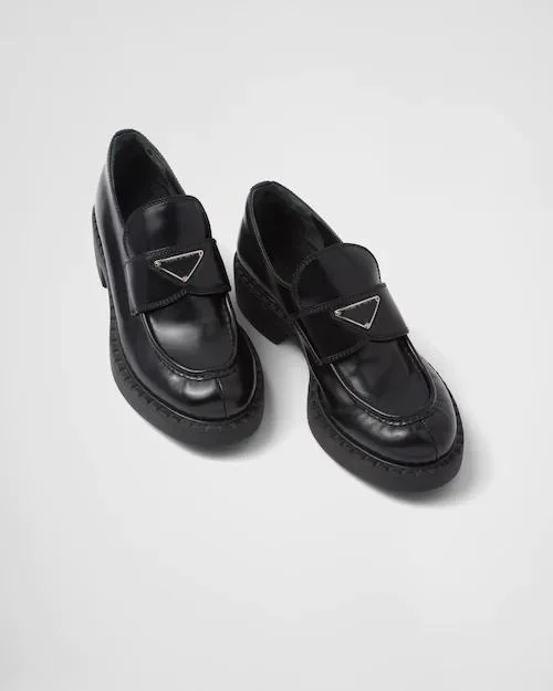 Kadın Ayakkabı Milano Fırçalanmış Deri Makosenler Siyah 3