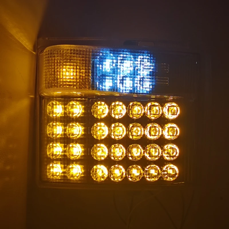 1 çift LED dönüş sinyali köşe ışık yön gösterge lambası kafa ışık Scania P420 G440 P410 P310 1385410 LH 1387155 RH 5