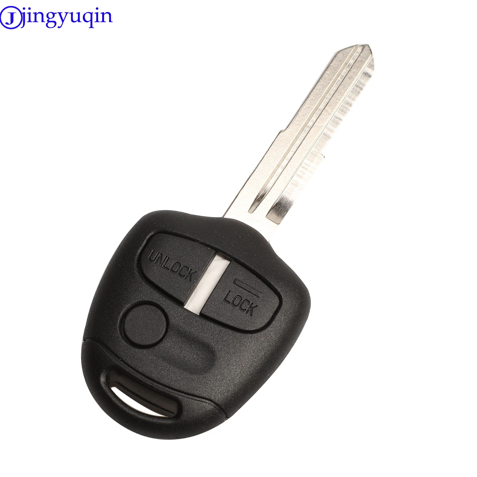 jingyuqin 10 ADET 2/3 Düğmeler Uzaktan Araba Anahtarı Kabuk Durumda Mitsubishi Pajero Sport Outlander Grandis ASX MIT11 / MIT8 Bıçak 5