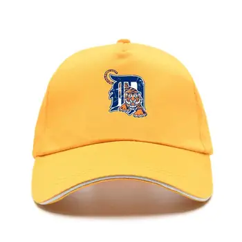 yeni kap şapka Kaplan Maskot Sıkıntılı Detroit Taban beyzbol şapkası Beyzbol Kıyafetleri Unisex Hediye