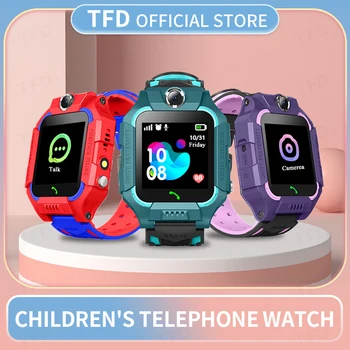 Çocuklar İçin akıllı saat Sım Kart SOS Çağrı Telefonu Smartwatch Çocuk Fotoğraf Su Geçirmez Kamera Konumu Tracker Hediye İçin Erkek ve Kız